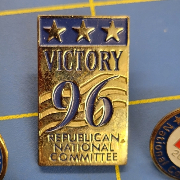 Republican Party Jewelry - Tack Pin Republican National Committee 1996